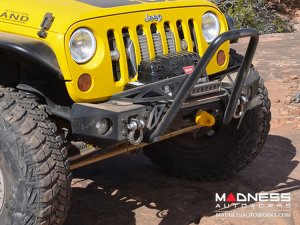 Jeep Wrangler JK Frame-Built Bumper Base w/Crawler Caps - #1402 